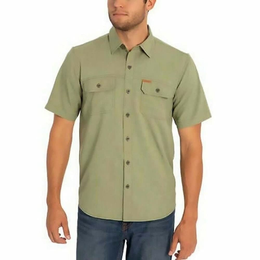Men's Green Orvis Short Sleeve Shirt
